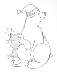 2012 Christmas Card Sketch